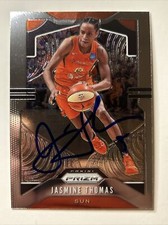 Jasmine Thomas Autographed 2020 Panini Prizm #7 Person P045