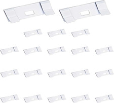 20 Pcs Vertical Blind Repair Vane Savers Metal Vertical Blind Repair Tabs Window