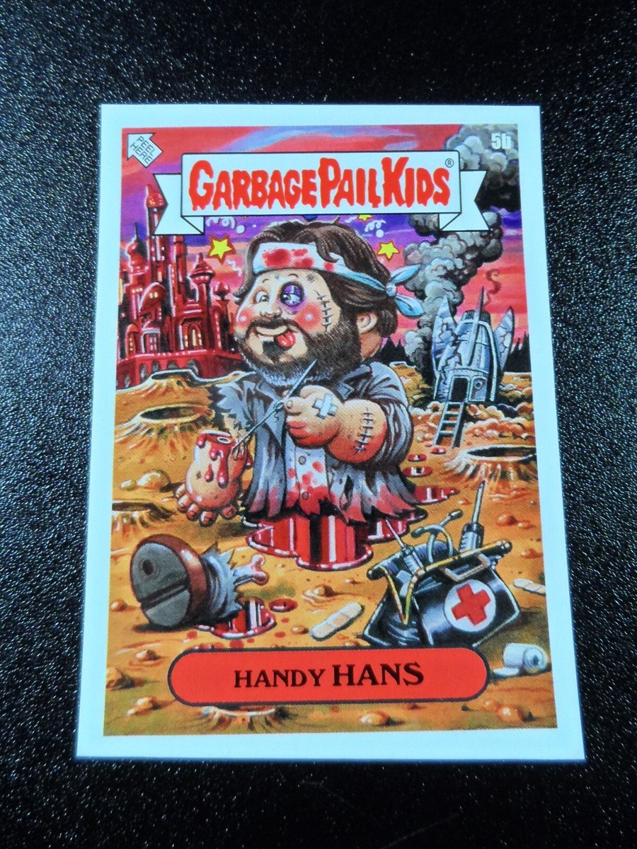 Flash Gordon Dr Hans Zarkov Spoof Handy Hans Garbage Pail Kids