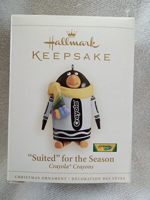 Suited for the Season - 2006 Hallmark Ornament - Crayola Crayons Collection