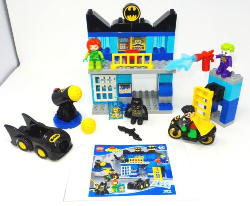 Lego Duplo 10842 Batcave Challenge - Batman, Joker, Poison Ivy & Robin COMPLETE - Picture 1 of 6