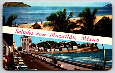 Postcard Mazatlan Mexico Saludos Desde