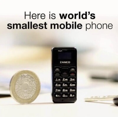 Zanco T1 2026 kleines Telefon Smart Mobile Sprachwechsler entsperrt neu