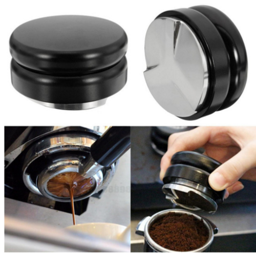 Coffee Espresso Tamper 58mm Stainless Steel Adjustable Palm Accessory Cafe Gear - Picture 1 of 6