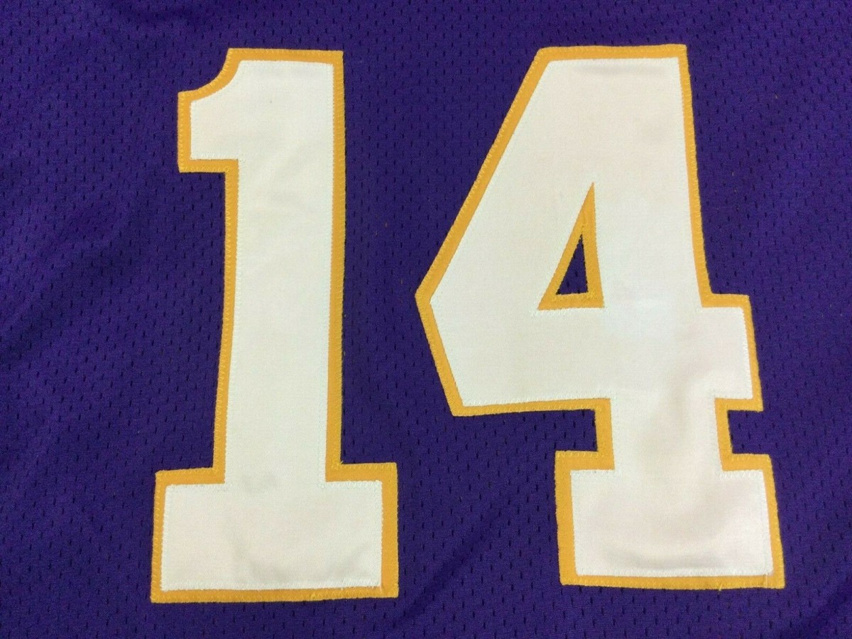 Vintage Minnesota Vikings Brad Johnson #14 Football-NFL Vintage Minnesota Vikings Brad Johnson #14 Football-NFL