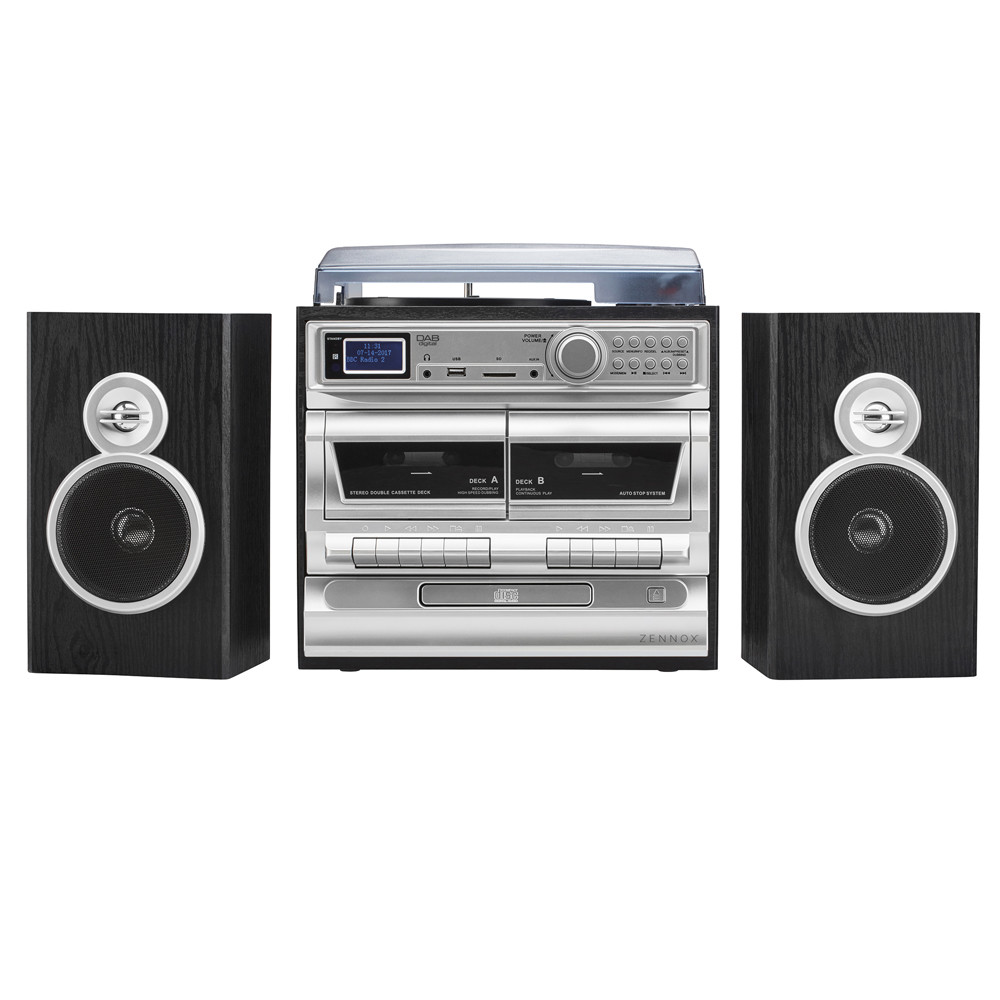 hifi music system with cassette deck
