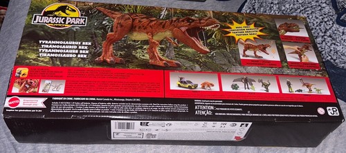Jurassic Park ‘93 Electronic Real Feel Tyrannosaurus Rex 30th Anniversary Figure - Picture 5 of 8