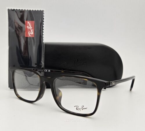 Ray Ban Eyeglasses NEW RB 5421 Color 2012 Havana Size 55 Large Square Authentic - Picture 3 of 6