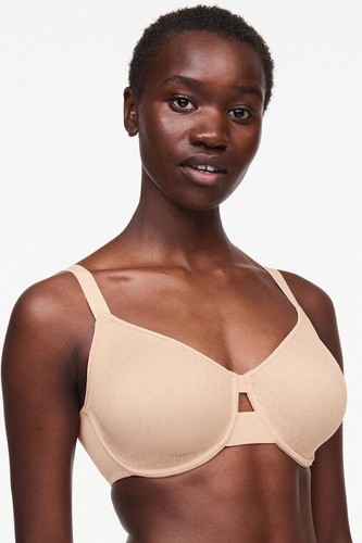 Chantelle C11N10 Smooth Lines Moulded Bra Underwired Nude 34D
