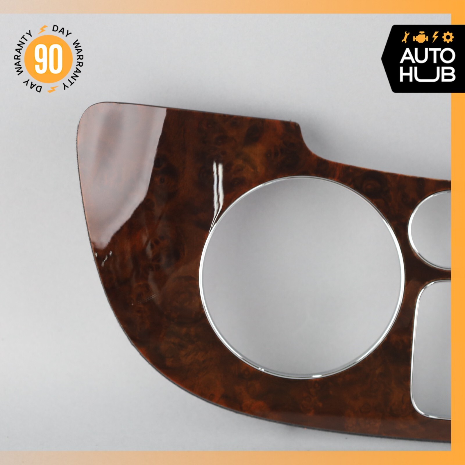 03-13 Bentley Continental Flying Spur Dash Panel Speedometer Bezel Trim OEM 53k