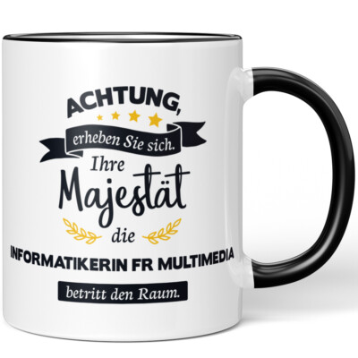 Achtung erheben Sie sich! Ihre Majestät Informatikerin FR Multimedia 10005971734