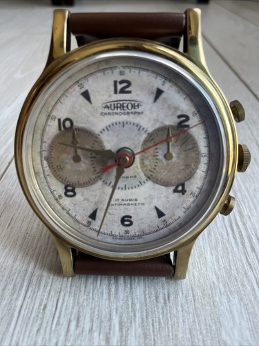 Sveglia da tavolo vintage Aureole cronografo Timeworks 3,5" rara fuori produzione funzionante - Foto 3 di 13
