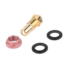 Radio Female Socket Tube Amplifiers Auditory Terminal Gold Plated Brass