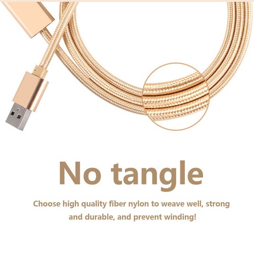 1M 2M 3M USB Données Chargeur Câble de Charge fit pour iPhone/iOS Android Type-C - Photo 10 sur 19