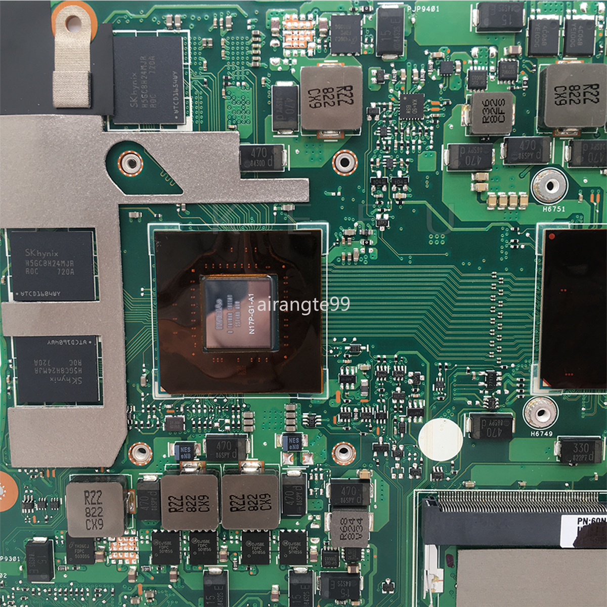 Motherboard For Asus FX502VE FX502VM FX502VD GTX1050TI I5 i7