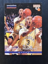 1996-97 Score Board Rookies RC #83 Stephon Marbury Georgia Tech Basketball Card