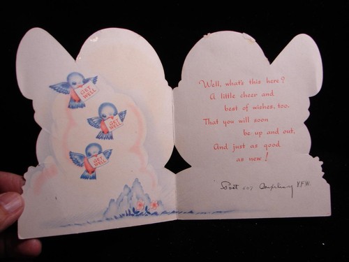 " get well greeting card