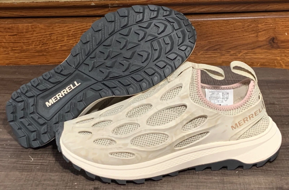 MERRELL 1TRL Hydro Runner Women's Slip-on Shoes Oyster/Ivory size 8 NEW