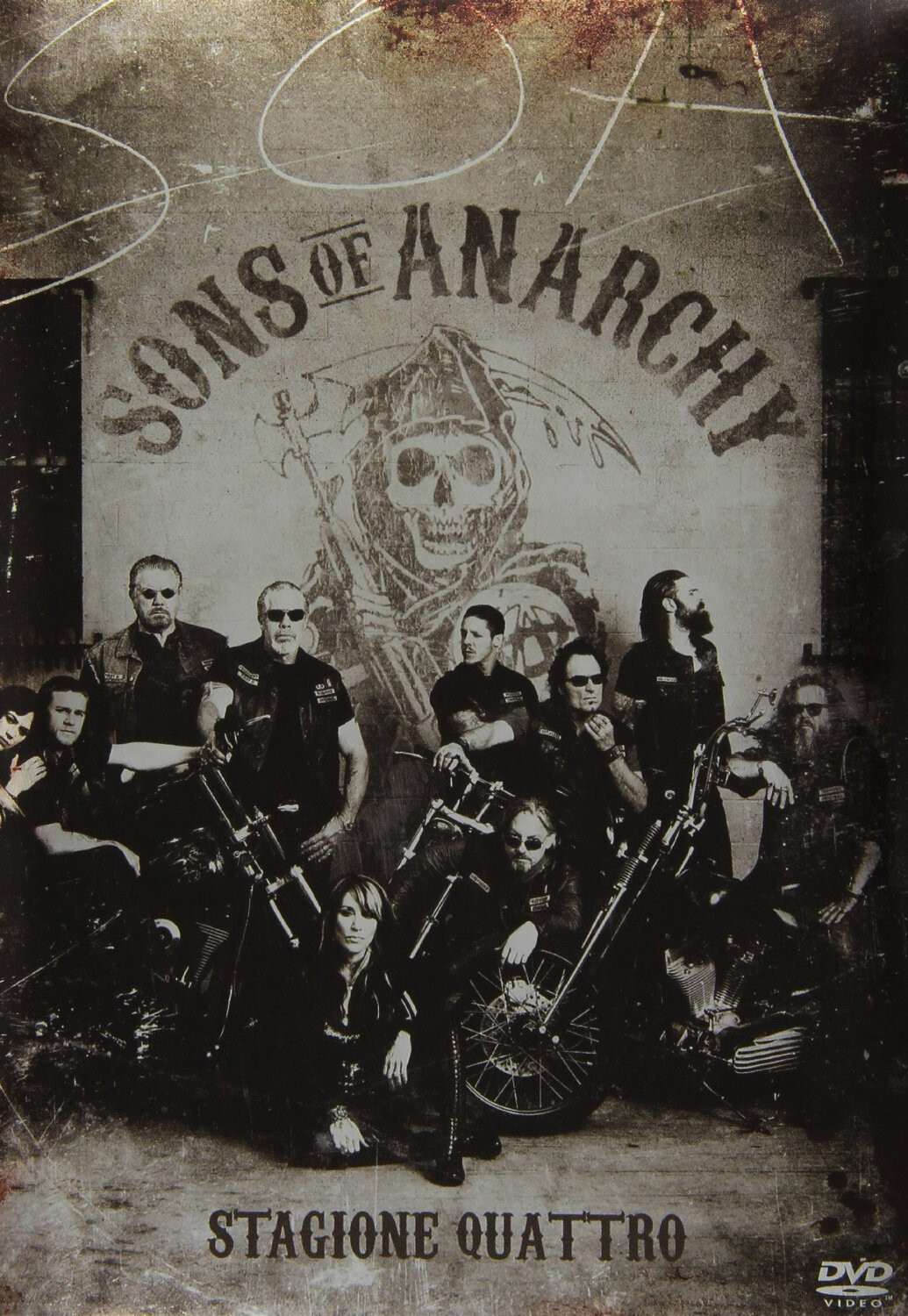 DVD *** SONS OF ANARCHY - STAGIONE 4 *** Fuori Catalogo