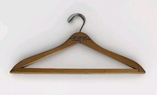 Vintage Wellington Hotel  Garage Albany New York Wooden Hanger