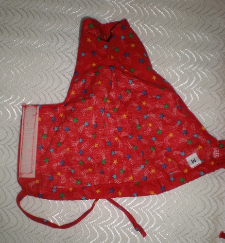 Chaleco y Pantalones Cortos Sin Mangas Multicolor Estrellas/Fondo Rojo para Perro M ENVÍO GRATUITO - Imagen 6 de 10
