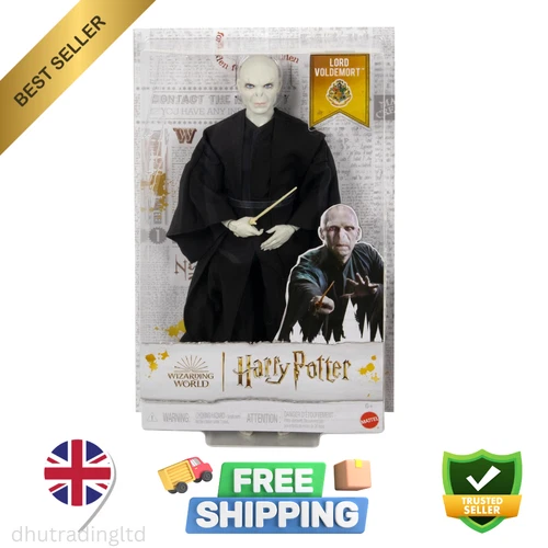Harry Potter Toys, Lord Voldemort Collectible Doll Wearing Signature Robe - NEW