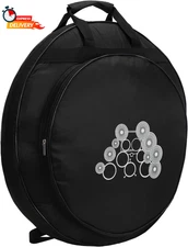 Tosnail 22" Cymbal Gig Bag with Carry Handle and Shoulder Straps - Great for Dus