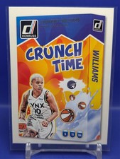 Courtney Williams 2025 Panini Donruss Crunch Time Insert #16