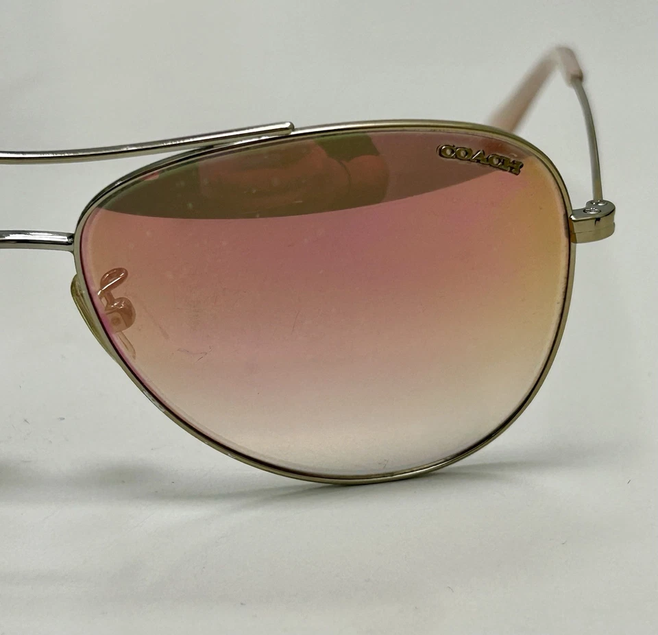Gafas de sol Coach HC7079 90056F para mujer oro claro oro rosa degradado flash, 58 mm Foto 4 de 4