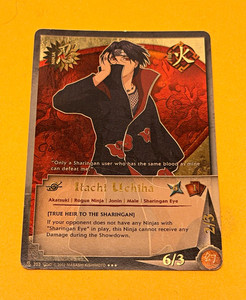 イタチカード Itachi Uchiha Card | eBay