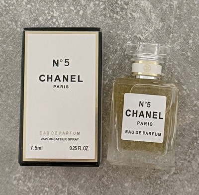 Chanel No. 5 Eau de Parfum – 7.5ml Mini (New with Box) | eBay