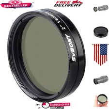 SV128 2" Polarizing Telescope Filter in Sturdy Case - Enhance Viewing Experience