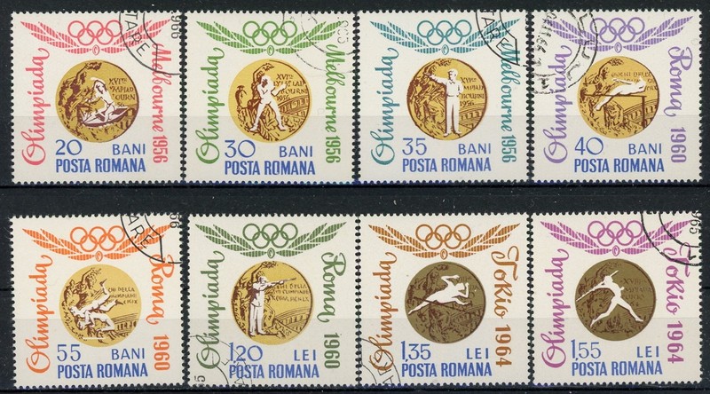 sr2712 Romania Sc#1691-98 Canceled