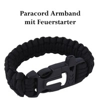 Neu Survival Paracord Armband Feuerstarter FüR Camping Outdoor Bushcrafting New