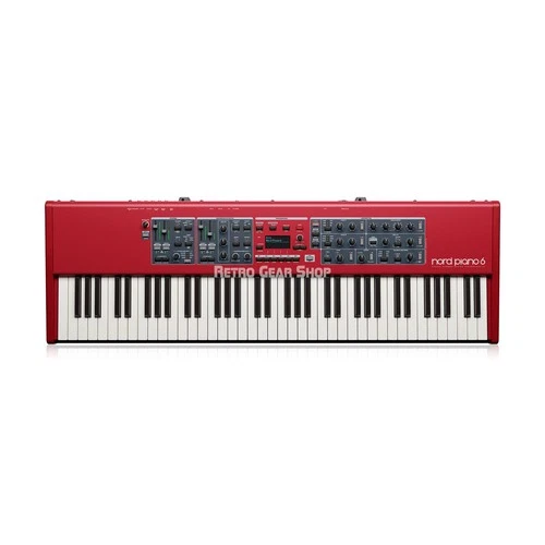 Nord Stage 4 88-Key Fully Weighted Keyboard Nord Piano 6 88-Note Premium Triple Sensor Keybed