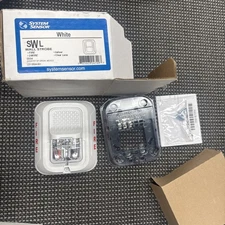 System Sensor SWL White - Fire Protection Horn Strobe 2-Wire Wall Mount