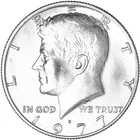 1977 D Kennedy Half Dollar Uncirculated from Mint Set