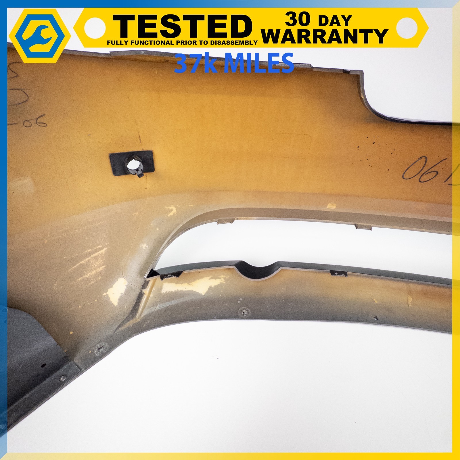 05-12 ASTON MARTIN DB9 VOLANTE REAR BUMPER COVER PANEL BLACK OEM
