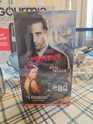 Things To Do in Denver When You're Dead (VHS, Demo, Sealed, Andy Garcia) Rare