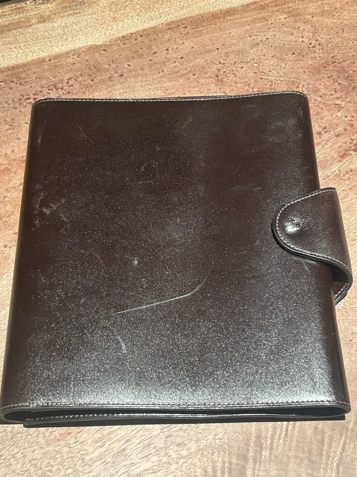 Juego de escritura Hermes MM piel de becerro negro  Foto 3 de 4