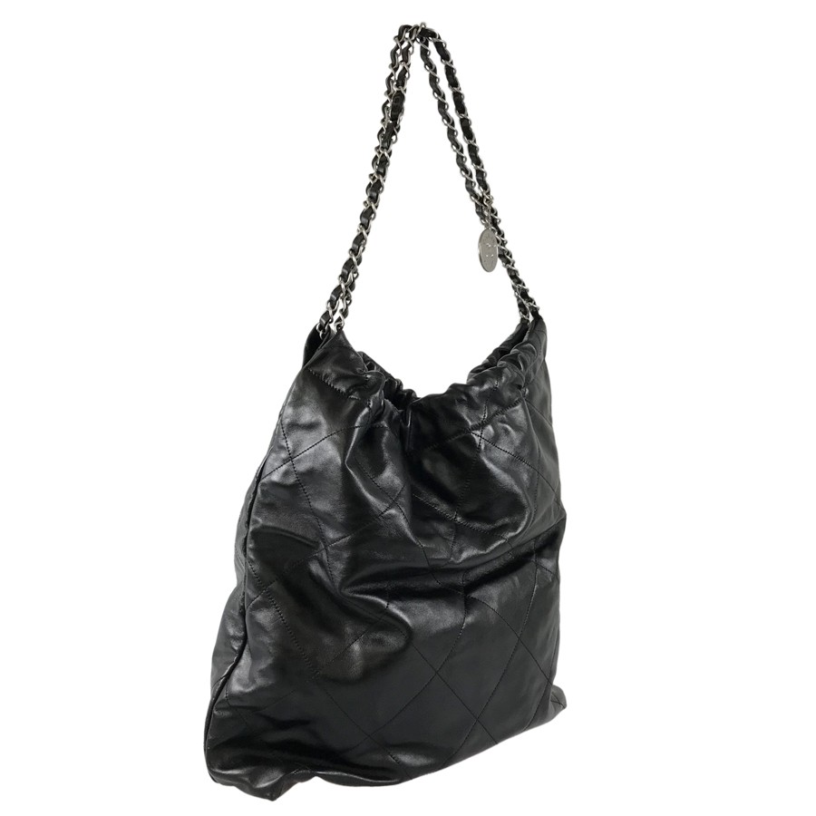 CHANEL / ケース/--/BLK/無地/レディース CHANEL Chanel 22 Shoulder bag | eBay