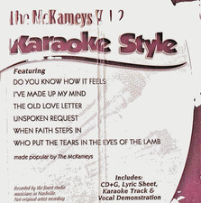 The McKameys Volume 2 Christian Karaoke Style CD G Daywind 6 Songs