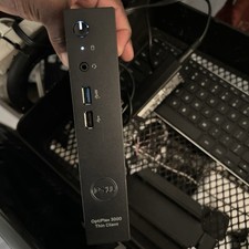Dell OptiPlex 3000 Desktop Intel Celeron 8GB RAM 256 GB SSD Micro PC Black