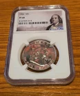 Silver 1962 PF68 Franklin Half Dollar NGC 50C P Mint