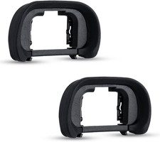 JJC 2-Pack FDA-EP18 Eyecup Eyepiece Eye Cup for Sony A7 A7II A7III A7R A7RII A7R