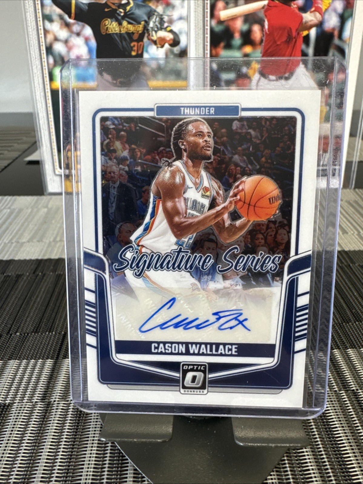 Panini Donruss Optic Cason Wallace Signature Series Autograph #SS-WAL - Thunder