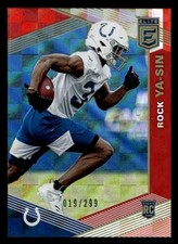 2019 Donruss Elite #192 Rock Ya-Sin /299 Rookie Colts Blue
