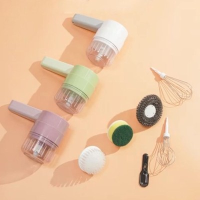 Wireless Electric Vegetable Slicer Dicer Pull Chop Mechanism Cutters for Onion