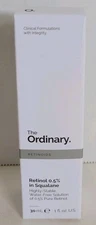 The Ordinary. Retinol 0.5% in Squalane 1oz 30ml NEW In BOX