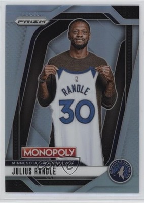 2024-25 Panini Prizm Monopoly Light Blue Prizm 236/249 Julius Randle #41 z1v